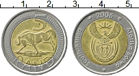 Продать Монеты ЮАР 5 ранд 2006 Биметалл