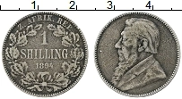 Продать Монеты ЮАР 1 шиллинг 1895 Серебро