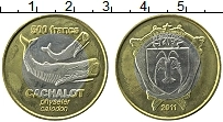 Продать Монеты Остров Амстердам и Сант Поль 500 франков 2011 Биметалл
