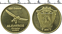 Продать Монеты Остров Амстердам и Сант Поль 100 франков 2011 Медь
