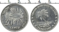Продать Монеты Кокосовые острова 20 центов 2004 Медно-никель