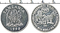 Продать Монеты Танзания 250 шиллингов 1998 Серебро