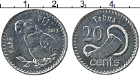Продать Монеты Фиджи 20 центов 2012 Медно-никель