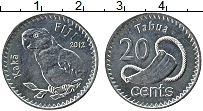 Продать Монеты Фиджи 20 центов 2012 Медно-никель