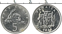 Продать Монеты Ямайка 5 центов 1993 Медно-никель