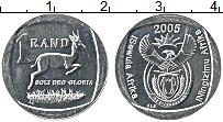 Продать Монеты ЮАР 1 ранд 2005 Медно-никель