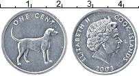 Продать Монеты Острова Кука 1 цент 2003 Алюминий