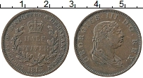 Продать Монеты Эссекуибо и Демерара 1/2 стивера 1813 Медь