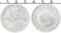 Продать Монеты Италия 10000 лир 2000 Серебро
