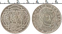 Продать Монеты Италия 1000 лир 2000 Серебро