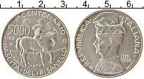 Продать Монеты Италия 5000 лир 1995 Серебро