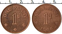 Продать Монеты Малави 1 пенни 1968 