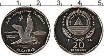 Продать Монеты Кабо-Верде 20 эскудо 1994 Сталь покрытая никелем
