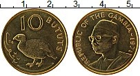 Продать Монеты Гамбия 10 бутут 1971 Латунь