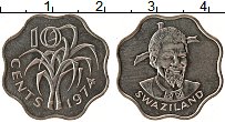 Продать Монеты Свазиленд 10 центов 1974 Медно-никель
