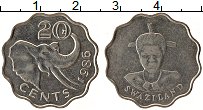 Продать Монеты Свазиленд 20 центов 1986 Медно-никель
