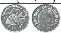Продать Монеты Сейшелы 1 цент 1976 Алюминий