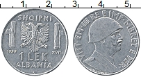 Продать Монеты Албания 1 лек 1939 Медно-никель