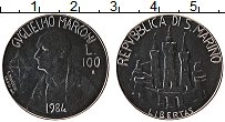 Продать Монеты Сан-Марино 100 лир 1984 Медно-никель
