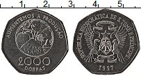 Продать Монеты Сан-Томе и Принсипи 2000 добрас 1997 Сталь покрытая никелем