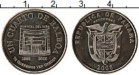 Продать Монеты Панама 1/4 бальбоа 2008 Медно-никель