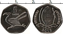 Продать Монеты Ботсвана 5 тебе 2013 Алюминий