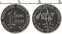 Продать Монеты Западная Африка 1 франк 1992 Медно-никель