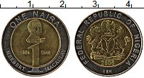 Продать Монеты Нигерия 1 найра 2006 Биметалл