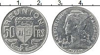 Продать Монеты Реюньон 50 франков 1962 Медно-никель
