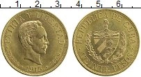 Продать Монеты Куба 50 песо 1915 Золото