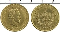 Продать Монеты Куба 10 песо 1915 Золото