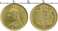 Продать Монеты Великобритания 1/2 соверена 1891 Золото