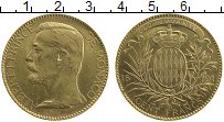 Продать Монеты Монако 100 франков 1891 Золото