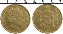Продать Монеты Монако 100 франков 1884 Золото