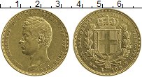Продать Монеты Сардиния 100 лир 1834 Золото