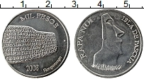 Продать Монеты Остров Пасхи 1000 песо 2008 Медно-никель