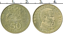 Продать Монеты Чили 50 сентесим 1971 