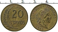 Продать Монеты Перу 20 сентаво 1975 Латунь