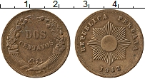 Продать Монеты Перу 1 сентаво 1942 Медь