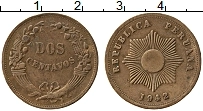Продать Монеты Перу 1 сентаво 1942 Медь
