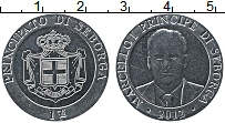 Продать Монеты Себорга 1 луиджино 2012 Медно-никель