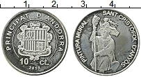 Продать Монеты Андорра 10 сентим 2013 Медно-никель
