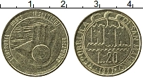 Продать Монеты Сан-Марино 20 лир 1977 Медь