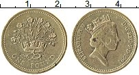 Продать Монеты Великобритания 1 фунт 1991 