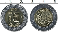 Продать Монеты Мексика 5 песо 1997 Биметалл