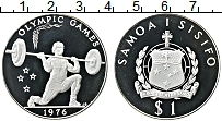 Продать Монеты Самоа 1 доллар 1976 Медно-никель