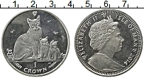 Продать Монеты Остров Мэн 1 крона 2014 Медно-никель