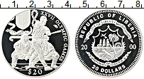 Продать Монеты Либерия 20 долларов 2000 Серебро