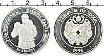 Продать Монеты Тонга 50 сенити 1998 Серебро