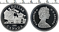 Продать Монеты Канада 1 доллар 1981 Серебро